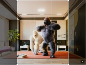 Exemplo de divisão na proporção 4:5